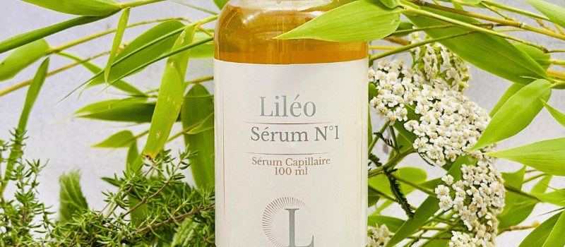 sérum capillaire anti chute de cheveux Liléo N°1 à base de plantes